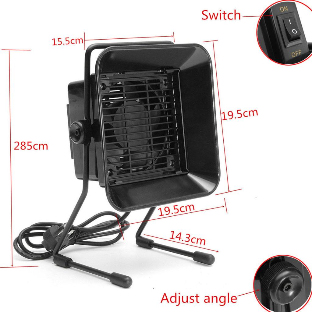 220V Solder Smoke Fume Absorber Extractor Fan with 3 Carbon Sponge Filters Black