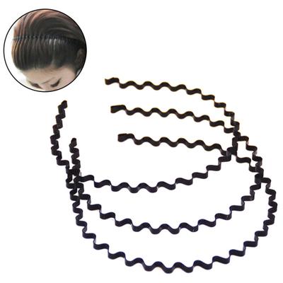 Unisex Iron Wave Haarband Clip Kopfbedeckung Zubehör Stirnband Party Geschenk