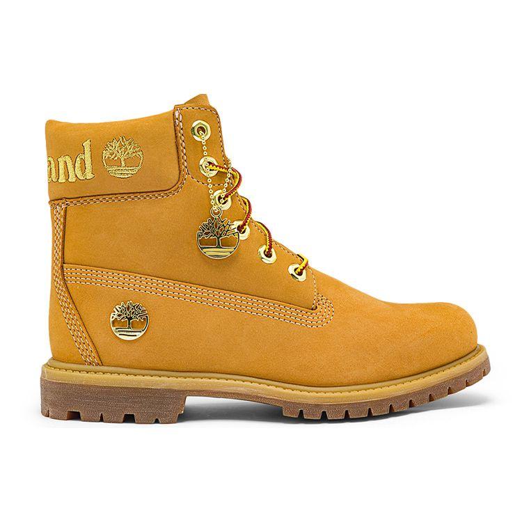Timberland 6 Inch Durable Waterproof Short Outdoor Boots Women boots Wheat A5TY7231