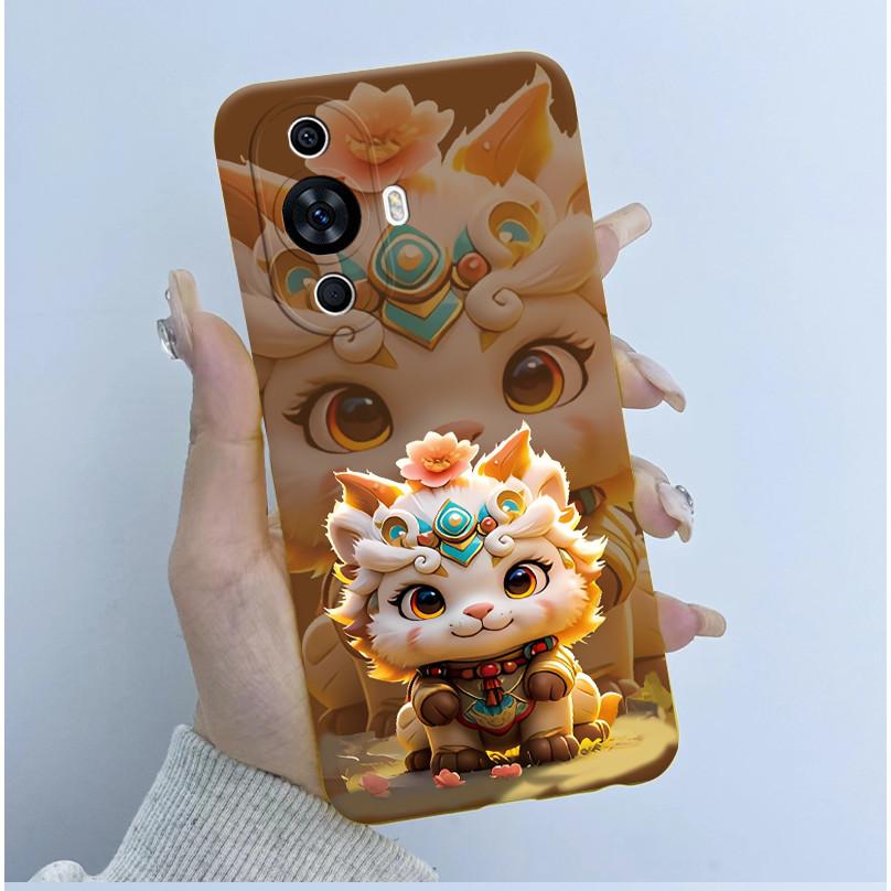 For Huawei Nova 12s Case Soft Silicone TPU Cute Panda Astronaut Cover for Huawei Nova 11 Pro Ultra Nova12S FOA-LX9 Coque Fundas