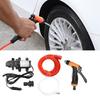 12V Electric Car High Pressure Washer Sprayer Power Pump System Kit Car Washing Cleaning Tool