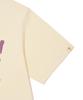 Wacky Willy Multi-Typo Short Sleeve T-Shirt Cream