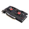 Grafikkarte 6GB GDDR5 192BIT Doppellüfter PCIE 2.0 16X Slot Unterstützt DVI VGA High-Definition Multimedia Interface Gaming-Grafikkarte