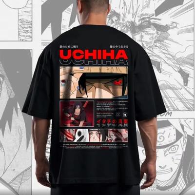 2026 Creative Hokage Element Y2k Anime T-shirt Cool Printed Men's and Women's Extra Large Short Sleeve T-shirt for Casual