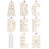 91.5CM Size Giant Letter Led Light Mosaic Design Led Light Balloon Filling Box Large Letters DIY Name Big Foam Board Baby Shower