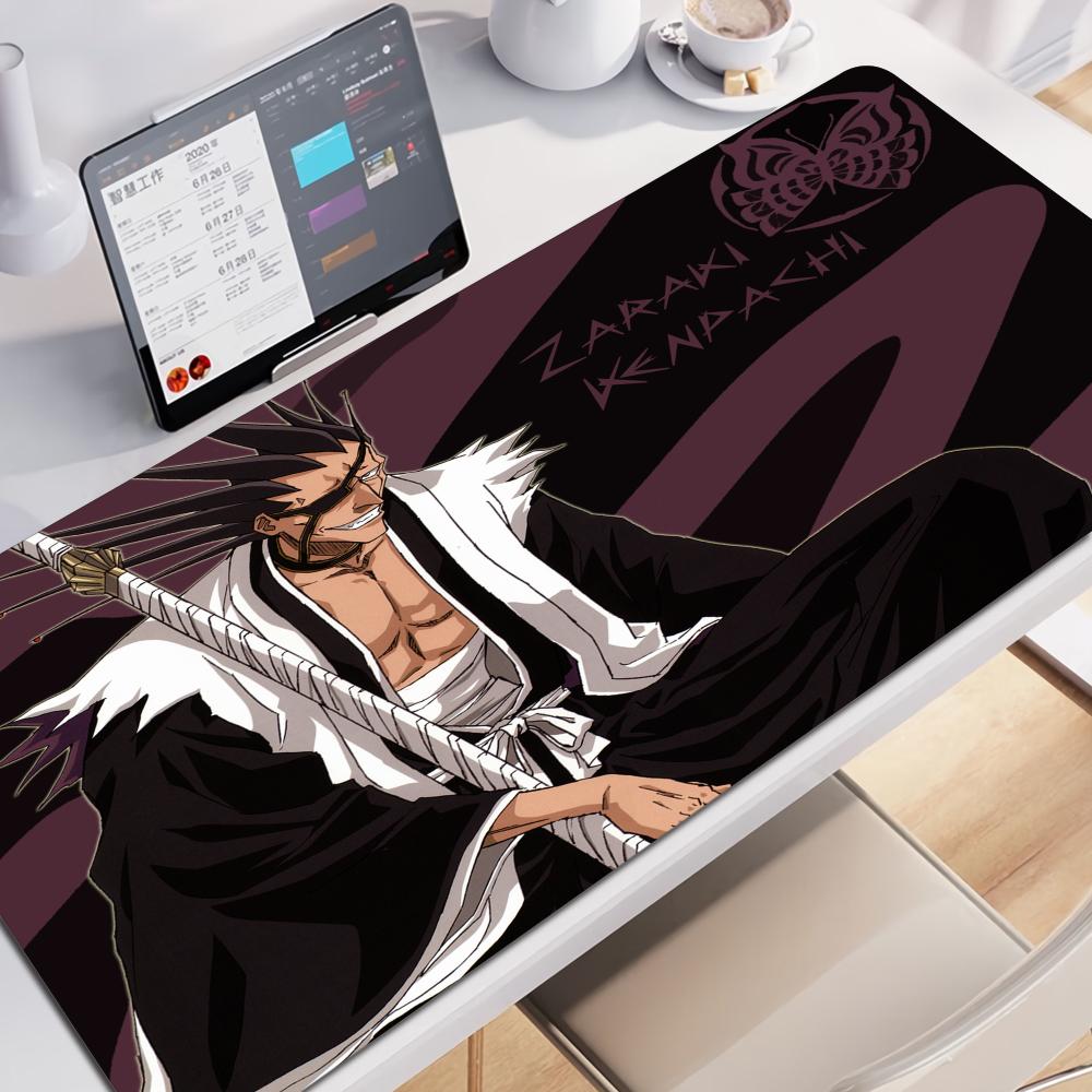 Bbleach Kenpachi Zaraki Large Anime Desk Mat Big Mouse Pad Luxury Desktop Cartoon Gaming Gamer Keyboard Office Computer Cushion
