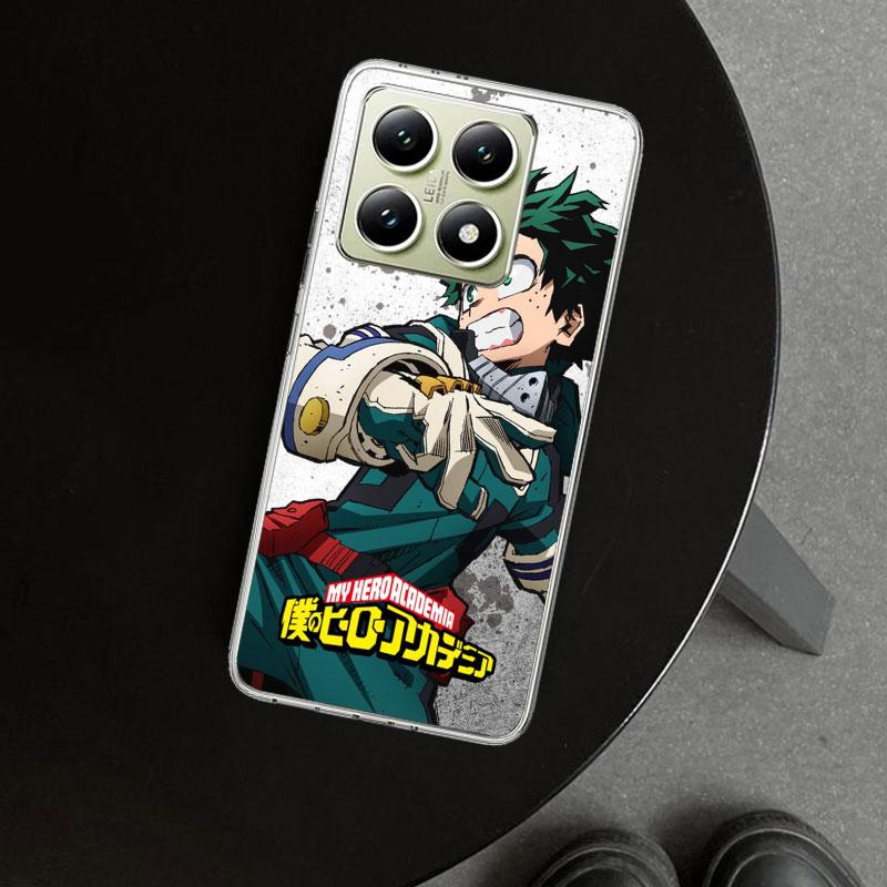 Midoriya Izuku Deku MHA My Hero Phone Case Cover for Xiaomi Redmi Note 15 14 13 12 11 Pro Plus 14S 12S 11S 11T 11E 10S 10 Custom