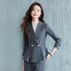 Elegant Professional Skirt Suit for Autumn & Spring - Ideal for Front Desk Managers & Interviews