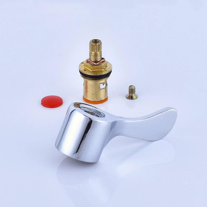 1/4 Turn Use Basin Sink Tap Reviver Faucet Handle Replacement Lever Heads Conversion Kit For Kitchen Accessories
