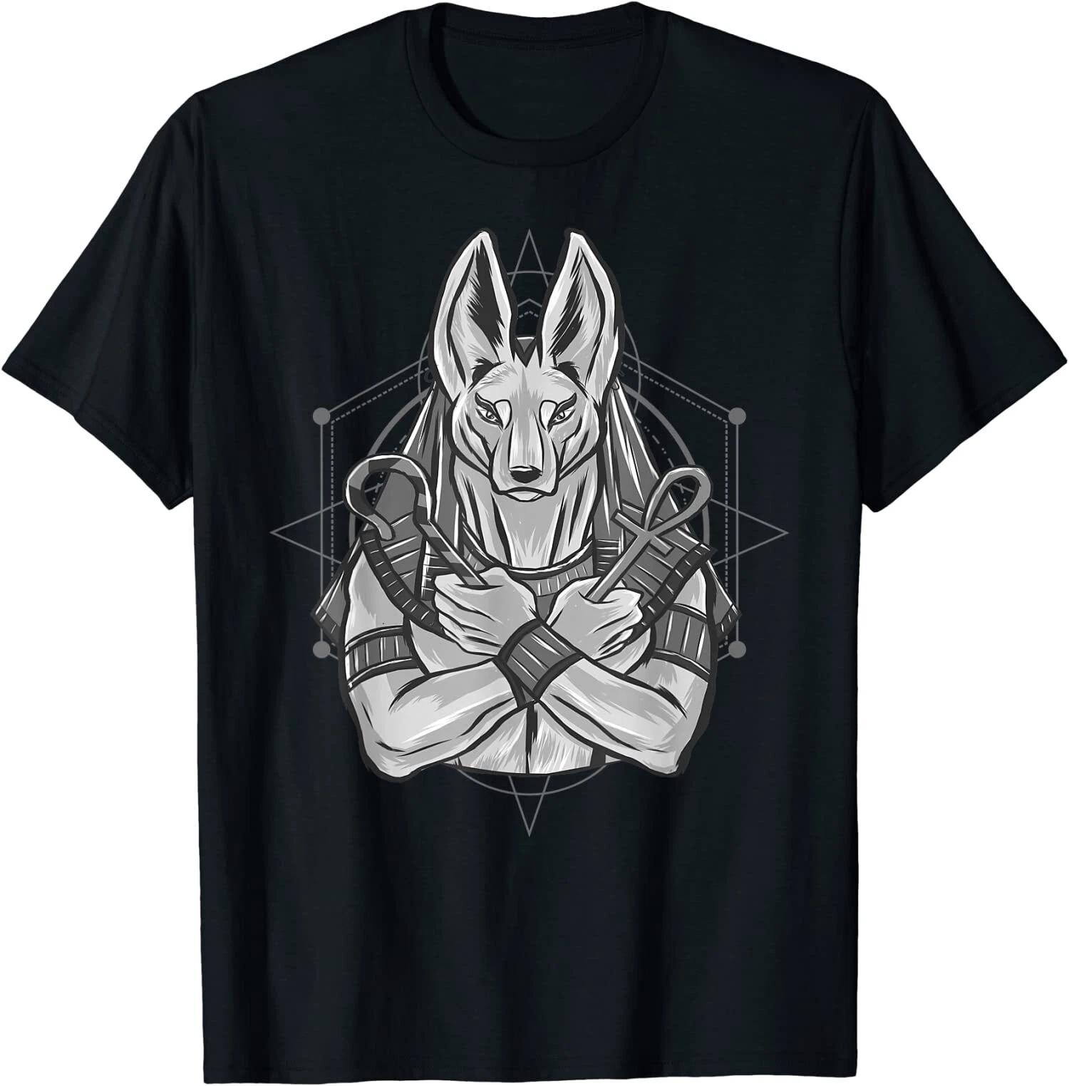 Anubis Egyptian God Illustration Anubis T-Shirt XS