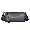 Trendy Korean-Style Retro Cylinder Crossbody Bag - Water-Resistant, Unisex Casual Shoulder Bag