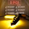 Motorcycle LED Turn Signal Light Universal Front Rear DC 32v 48v 52v 60v Flow
