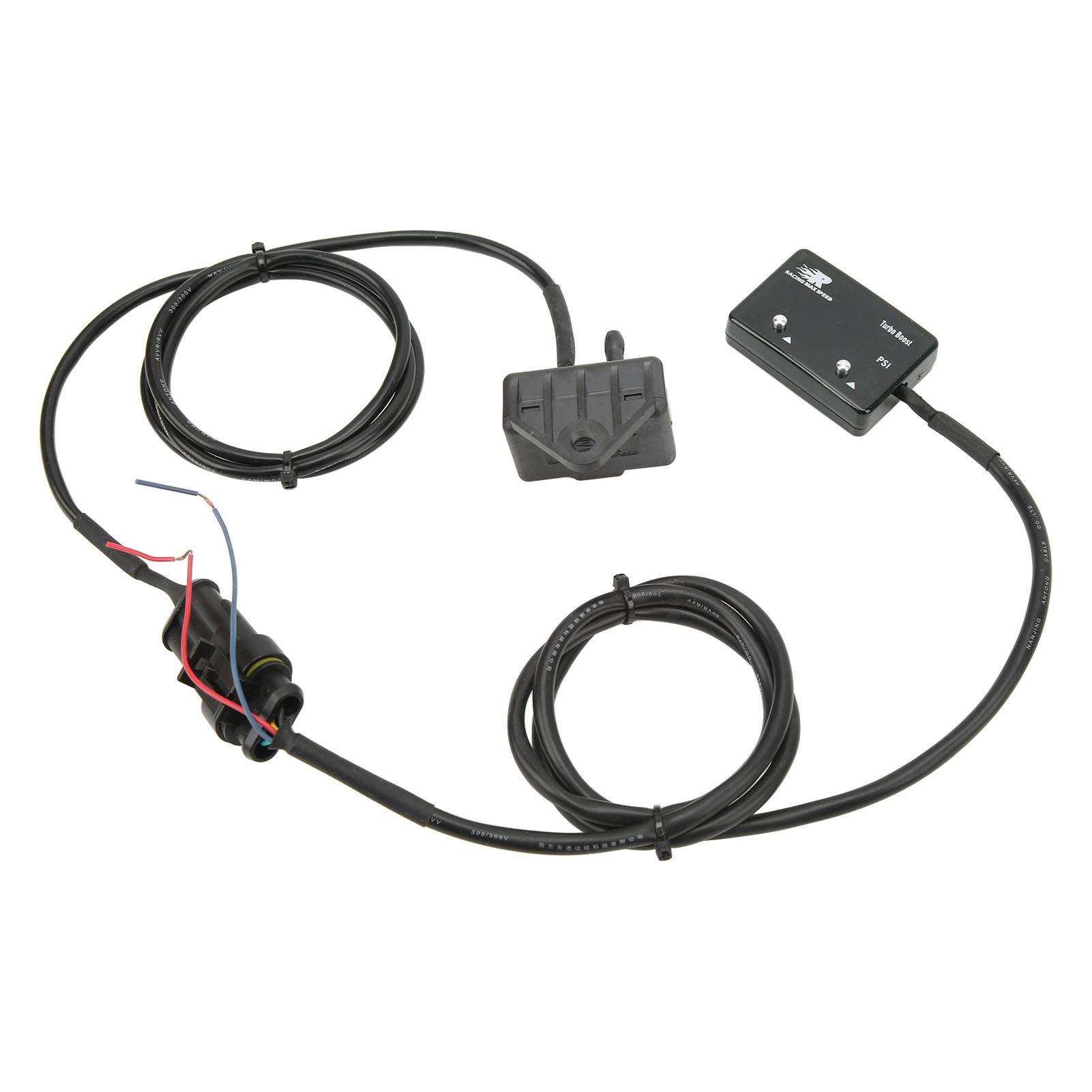 

Car Turbo Boost Gauge with Blue Digital PSI Accurate Data Display IP65 Waterproof Replacement For Mazda3 MPS