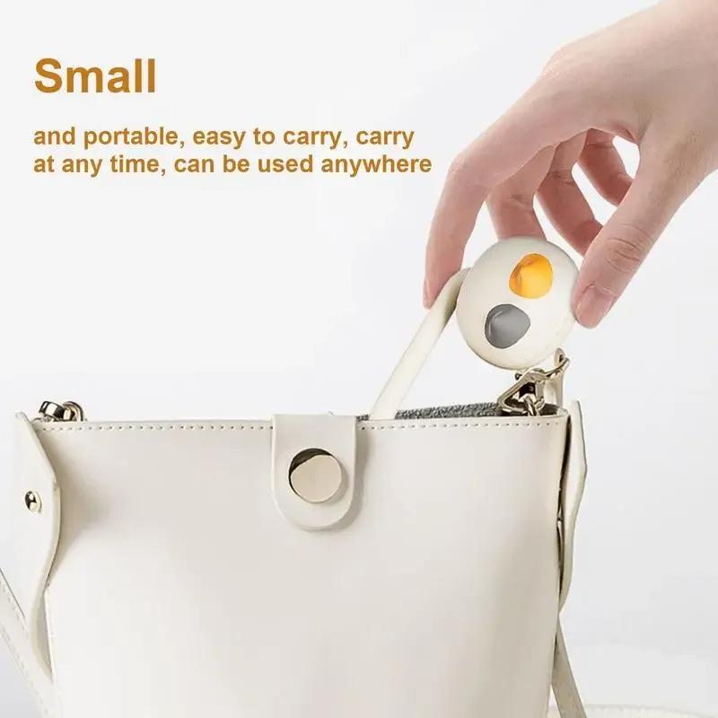 Cute Cat Tail Purse Hook Portable Multifunctional  Table Purse Bag Hooks for Home School Saving Space