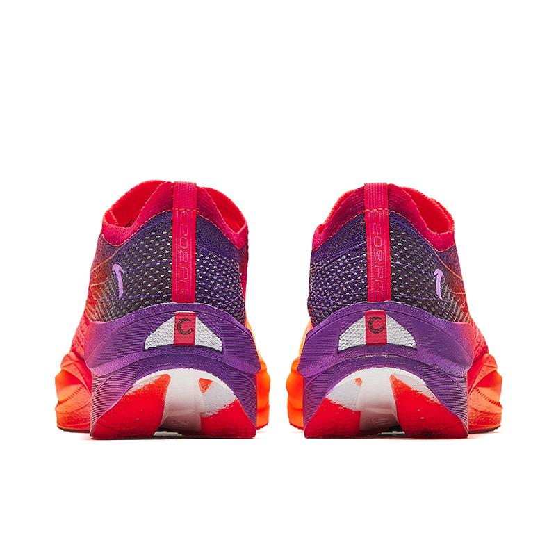 New Anta C202 6.0 PRO Anti-Slip And Wear-Resistant Breathable Low-Top Casual Running Shoes Women's Orange Red Purple 122445571-1