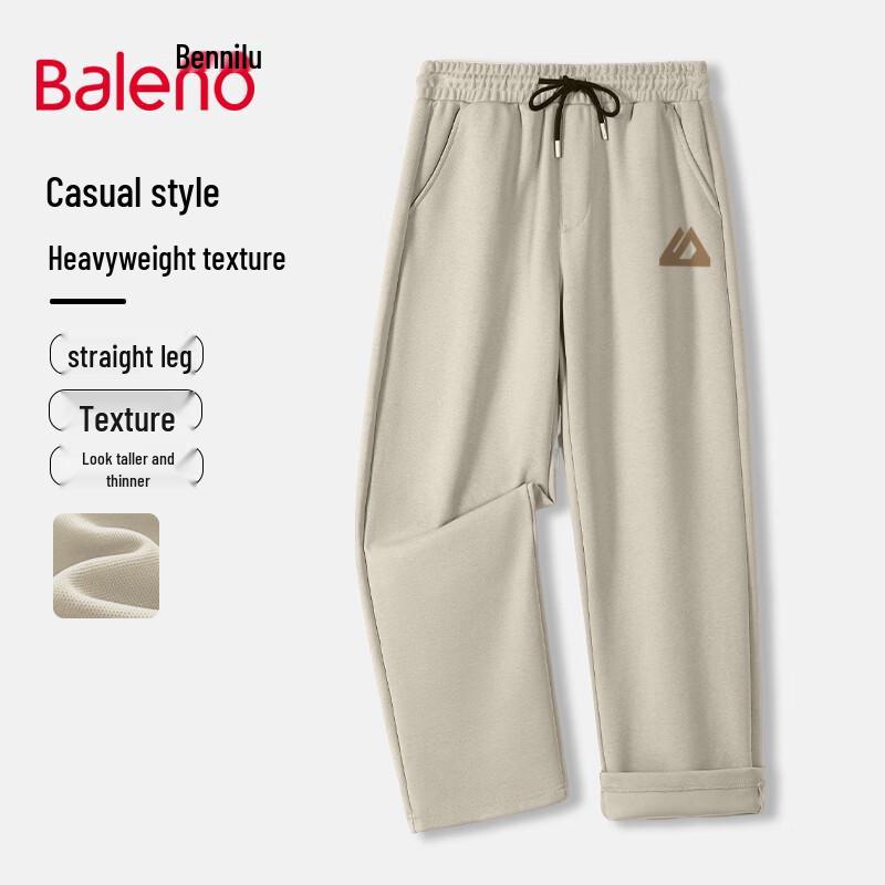 

Baleno Men s Heavyweight Casual Wide-Leg Pants XL