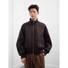GXG Men's Stand Collar Double-Faced Wool Short Coat