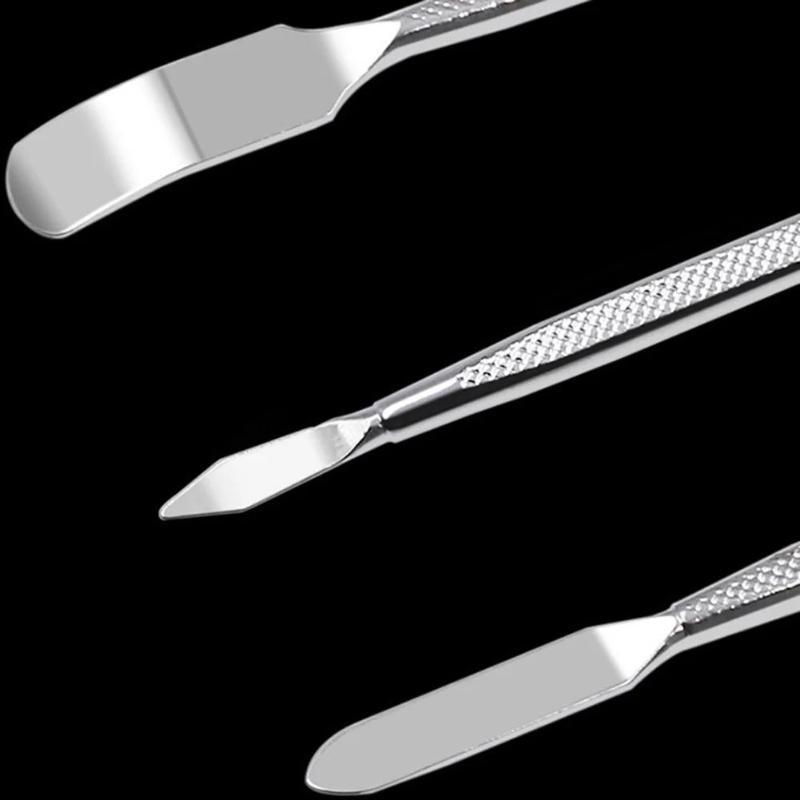 3Pcs Metal Pry Bar Set Mobile Phone Dismantling Tool Repair Opening Pry Hand Tool Kit Blade Smart Phone Tablet PC Metal Spudger