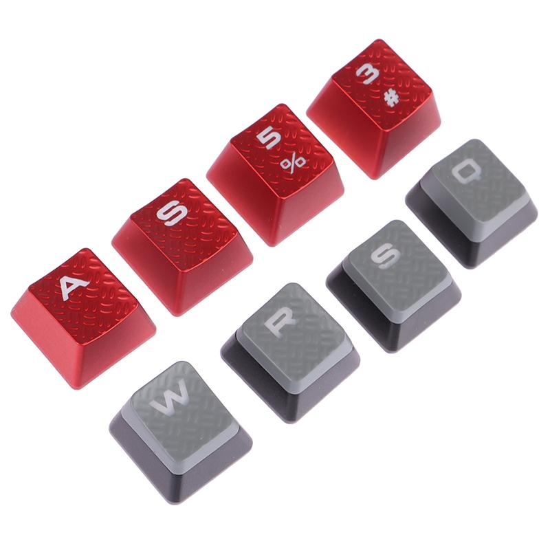 Keycaps For Pirate Ship Mechanical Keyboard Mechanical Keyboard K70Rgb Original Keycap Silver Red