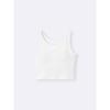 GU by Uniqlo Girls Bra Feel Petite Crop Rib Tank Top