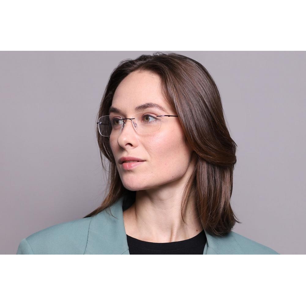 Rimless Rectangle Purple Smartbuy Collection Bethanana Ttgv01 12m Fashion Unisex Eyeglasses