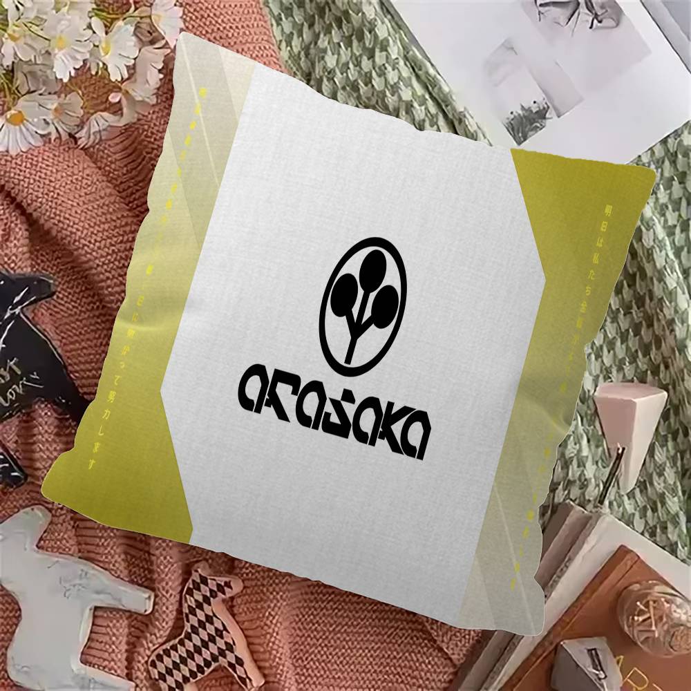 Arasaka Corporation Logo Pillow Anime Pillow Sofa Bed Head Pillow Cover Cushion Cover 45x45 cm Fashion