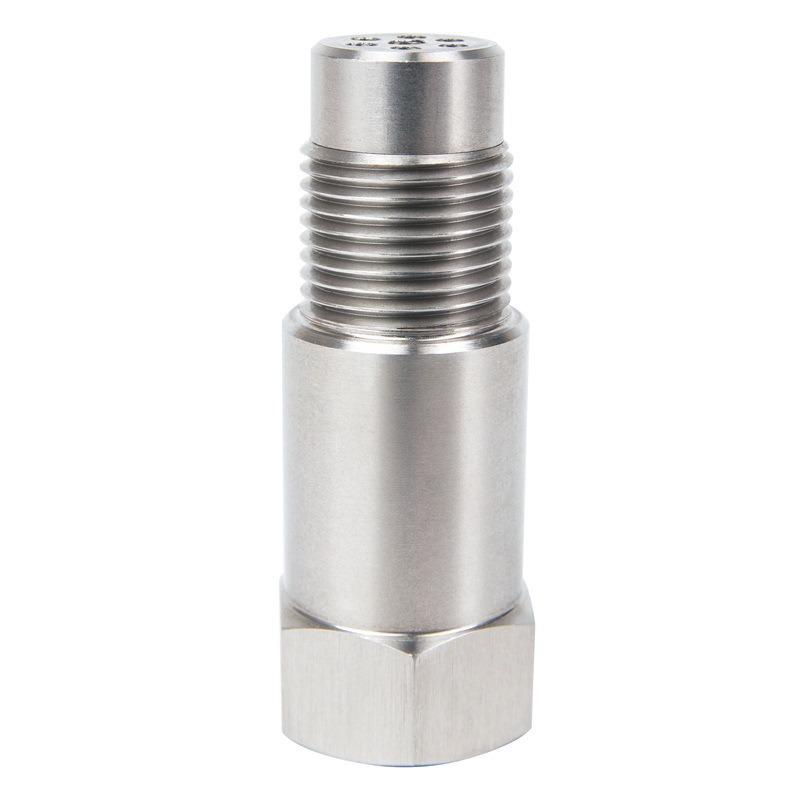 

6PCS Oxygen Sensor with Mini Catalyst, Stainless Stee Oxygen Sensor Filter Adapter, M18x1.5 Universal O2 Sensor Connector