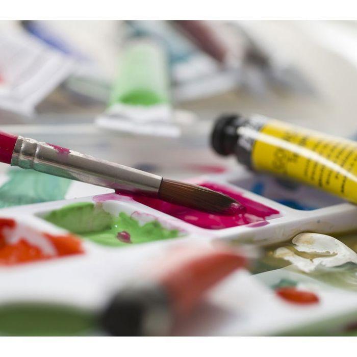Boite Gouache 5 Tubes 10 Ml Couleurs Primaires + 1 Palette