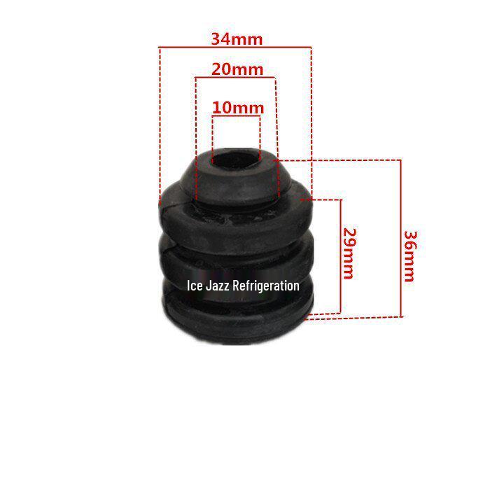 Universal Anti-Vibration Rubber Pad for Air Conditioner Compressors 1 Compressor Pad