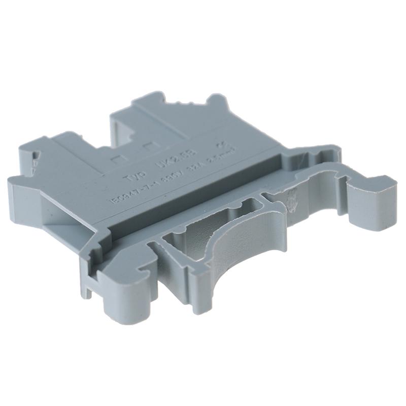 10 Stück Reihenklemmenblock Universalplattenmontage Uk 2.5B 32A Schraubanschluss