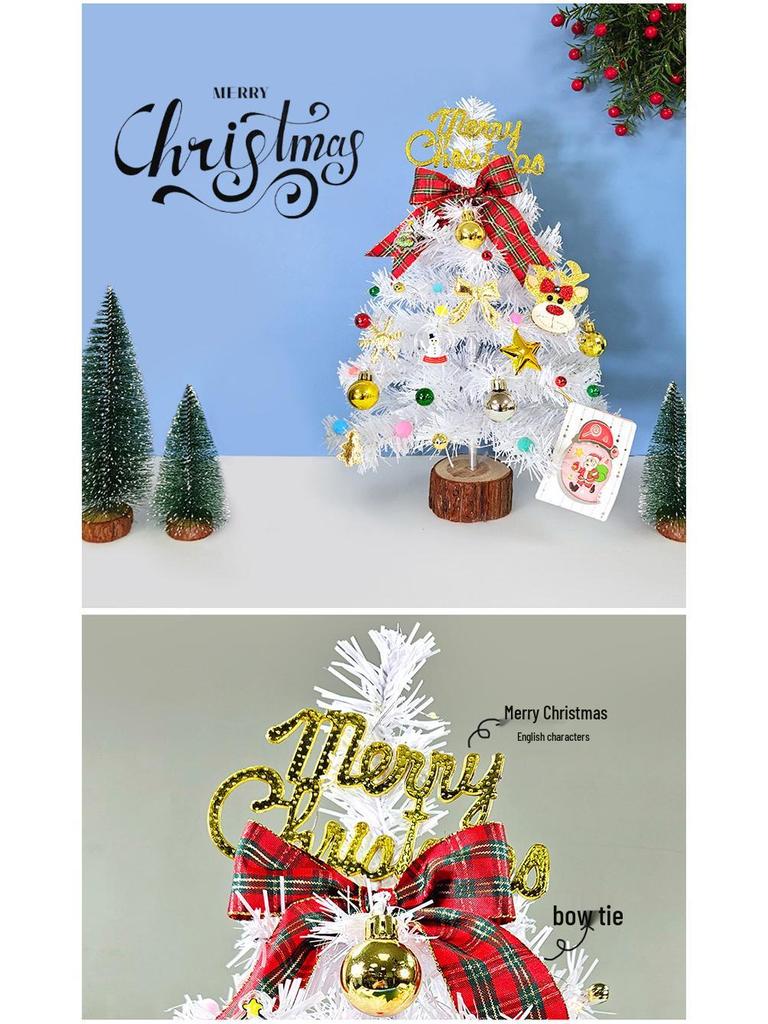 DIY Christmas Tree Decoration Kit for Kids - Handmade Tabletop Ornament Gift for Friends