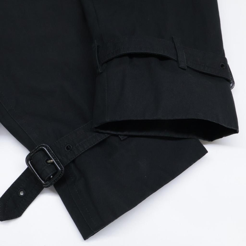BURBERRY Domestically authorized 3911062 WSTMINSTER Westminster Trench coat 48 blackUsed