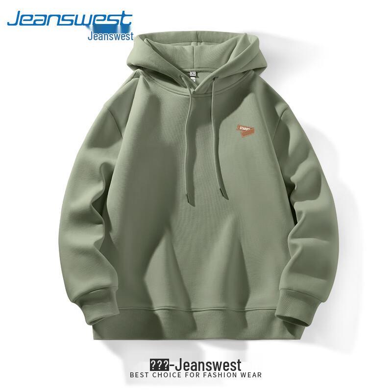 Jeanswest Men's 2025 Loose Fit Hooded Sweatshirt