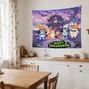 Halloween Party Celebration Clear Pattern Tapestry, Wall Decor for Apartment, Studio and Photoshoot Backdrop,Perfect Gift