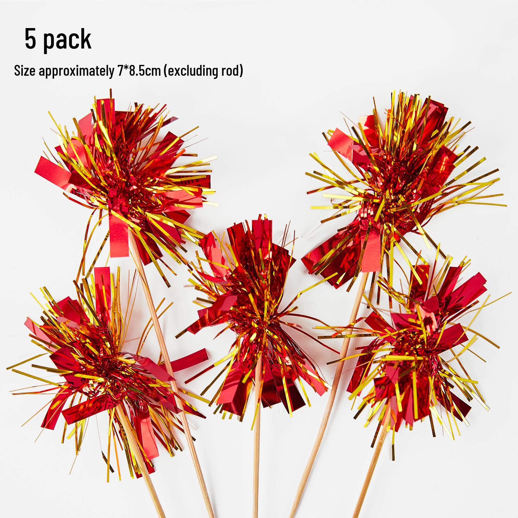 

Christmas Pine Tree Cake Decoration Topper - Small Tree Insert Card for Birthday and Holiday Ornaments