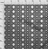 oneOone Cotton Poplin Black Fabric Asian Floral Block Sewing Material Print Fabric By The Yard 42 Inch