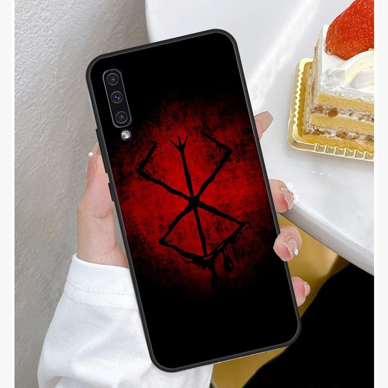Berserker Guts Anime Fall Abdeckung Für Samsung Galaxy A72 A52 A42 A32 A22 A12 A50 A70 A41 A51 A71 A21S A52S fundas