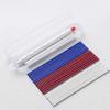 Retractable Sewing Chalk Pen Heat Erasable Fabric Marker with 10 Replacement Inserts for Sewing, Quilting and Drafting