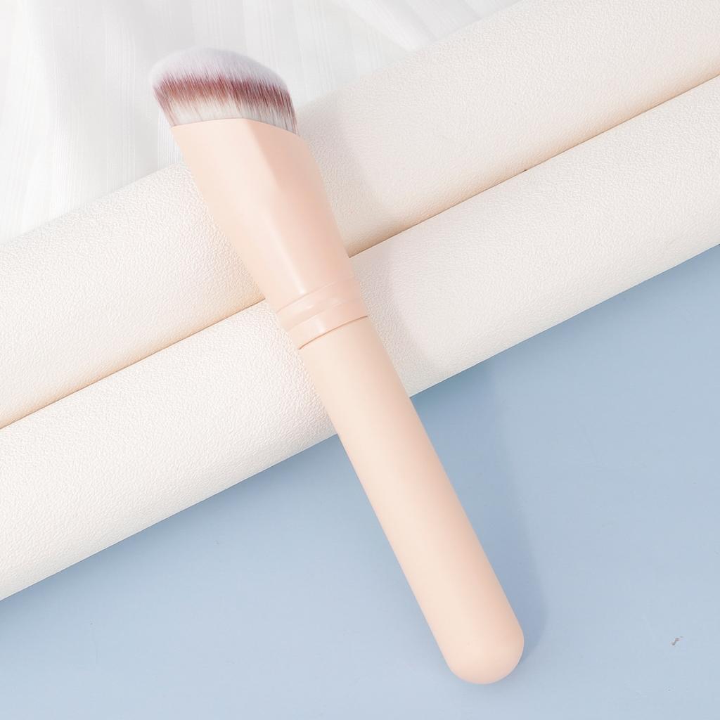 Single high quality skin tone slope foundation brush concealer brush dense bristles soft non-marking makeup brush