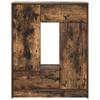 Sideboard with Drawers and Doors Smoked Oak 73 x 31 x 90 cm