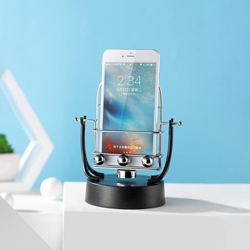 Telefon Schwinggerät Automatisches Wackeln Elektronische Bewegungsmaschine Rotierende Schwingbewegung Handyhalter Zum Schritte Zählen Gd