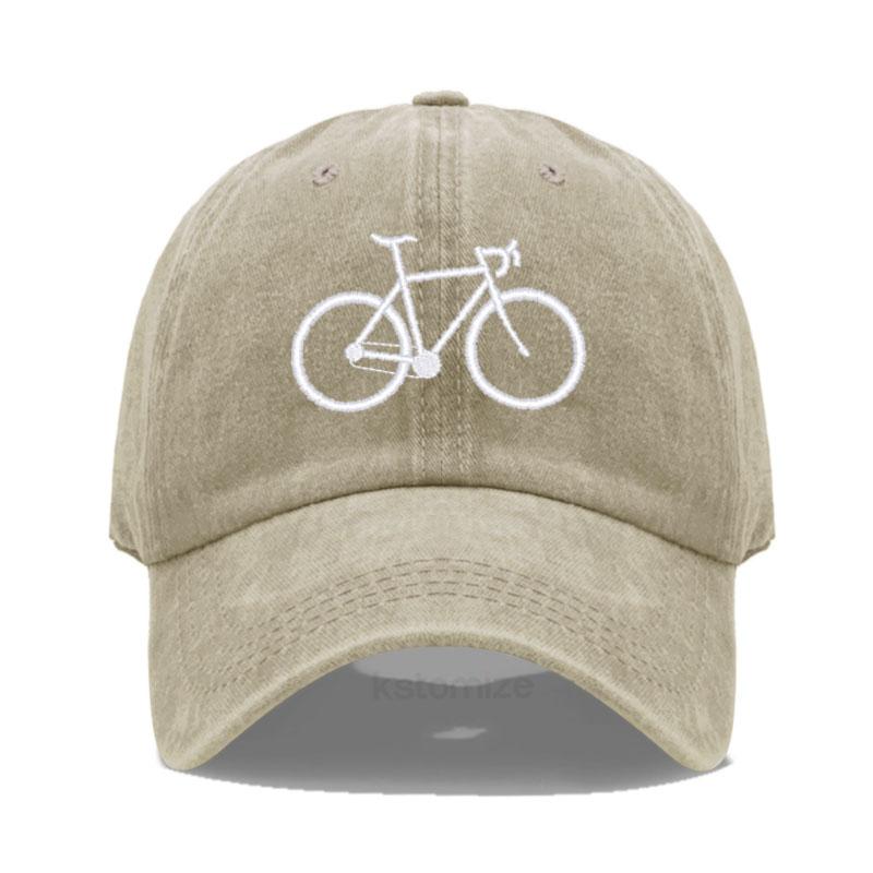 Soft Cotton Baseball Cap for Women Men Adjustable Fashion Bicycle Embroidered Dad Hat Unisex Classic Golf Caps