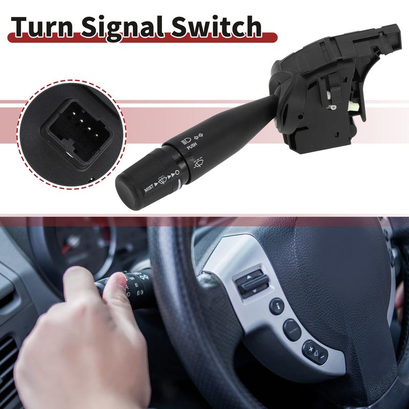 X Autohaux Steering Column Turn Signal Switch Lever Multifunction Combination Switch for Ram 1500 Classic -
