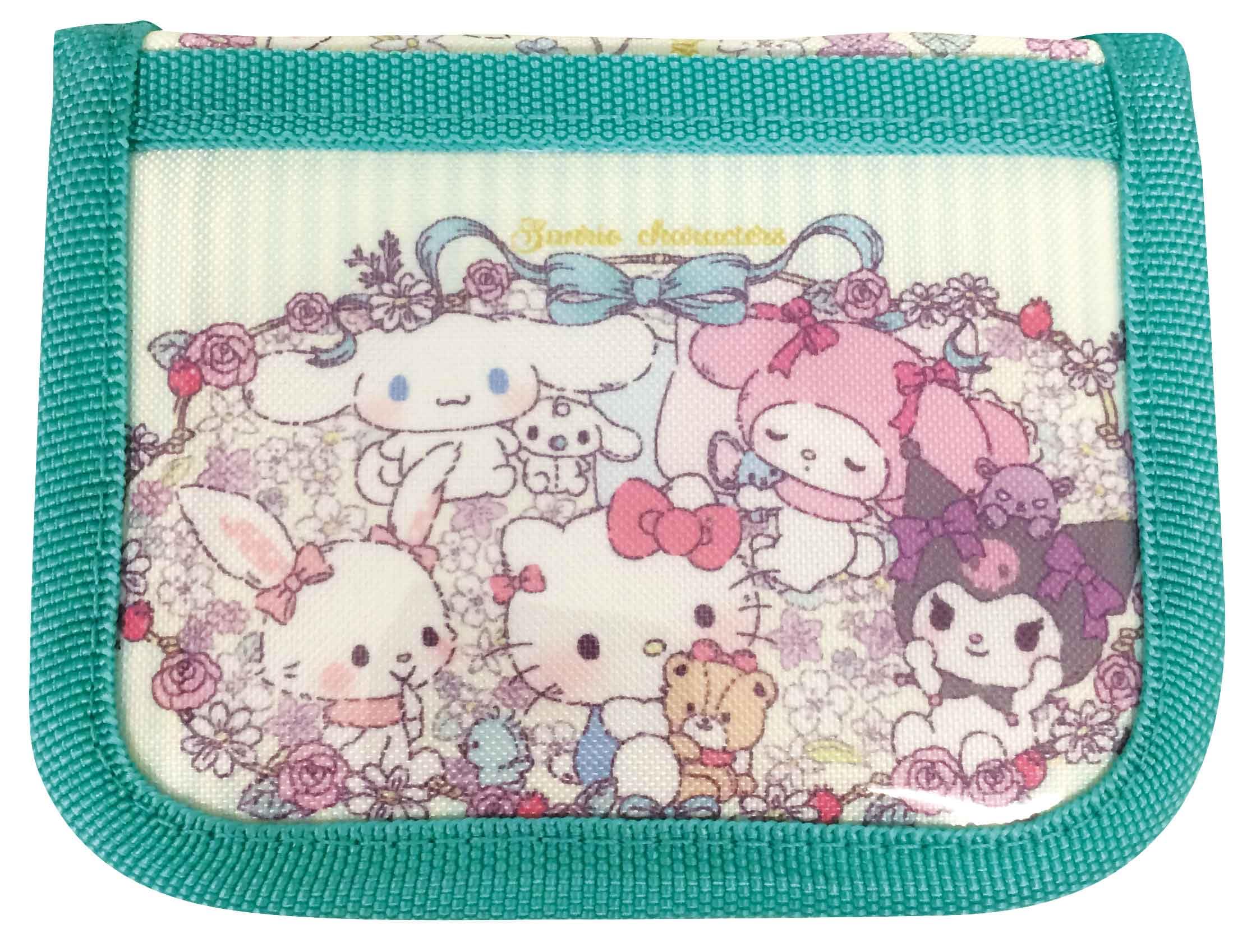 

Кошелек iPlanning Sanrio Characters Mixed Mint W120 x H95 x D15 мм K3057F