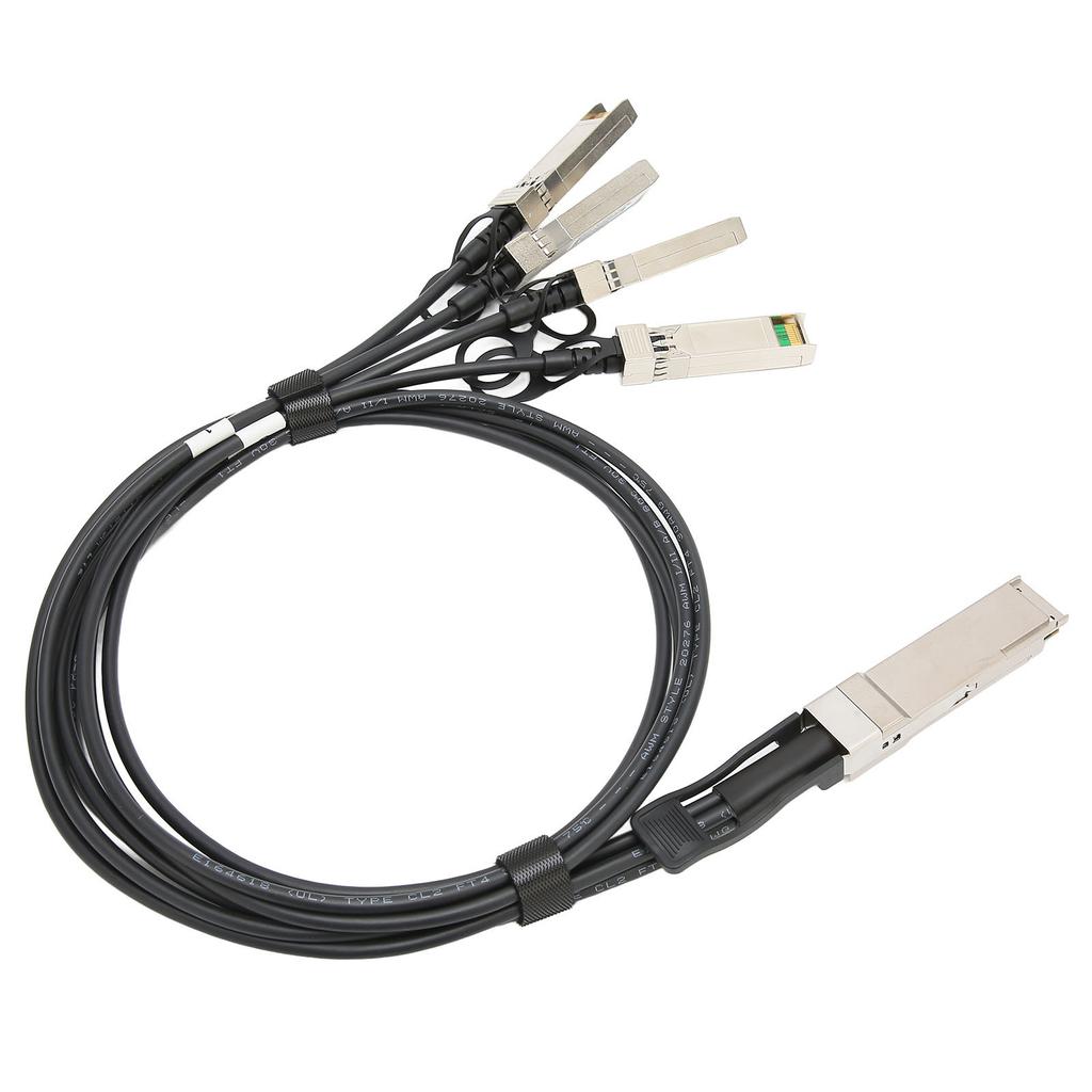 40G QSFP Cable High Speed Good Heat Dissipation High Performance Chips 1M QSFP+ To 4 SFP+ 40G Cable for Extreme for