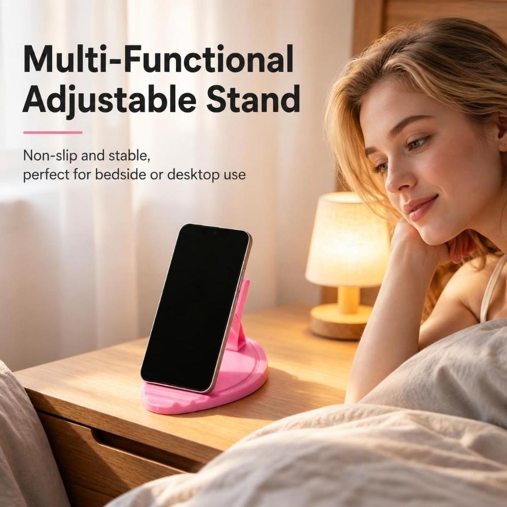 Plastic Lazy Phone Stand Multi-mode Horizontal Phone Holder Side-lying Phone Holder Bed Sofa