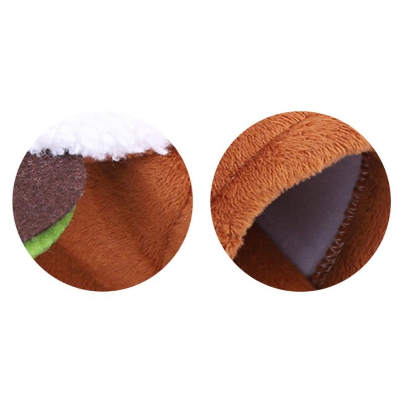 Pet Winter Warm Hammock Hanging Nest Hideout Tunnel Toys Pet Supplies For Hamster Squirrel Guinea