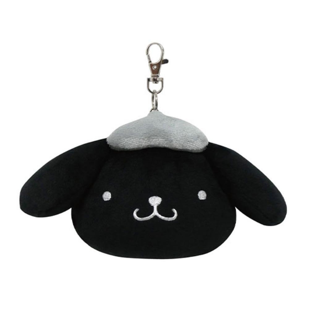 K Company Sanrio Characters (Monochrome Series) Face Pass Case Pompompurin SACM-PC-PN H10.7 x W13 D4cm