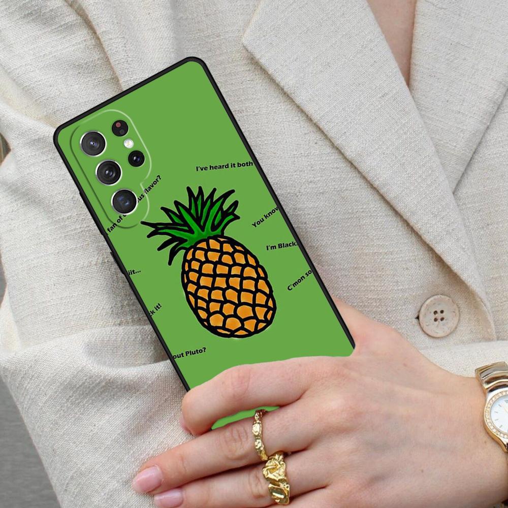 Summer pineapple Cell Phone Case for Samsung Galaxy S26 Ultra S25 S24 S23 S22 S21 S20 Note10 Cover