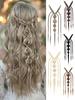 Clip-on Braided Hair Extensions - Bohemian-style Holiday Princess Braids